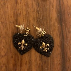 Stylish statement holiday earrings, Juicy Couture